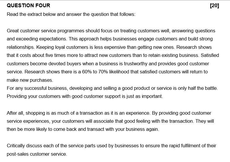  Read the extract below and answer the question that follows: Great