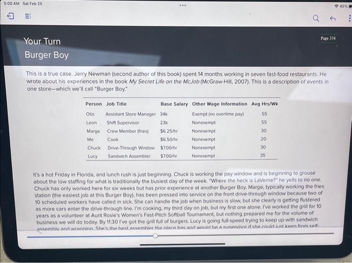  Question 1,2 and 3 This is a true case. Jerry Newman