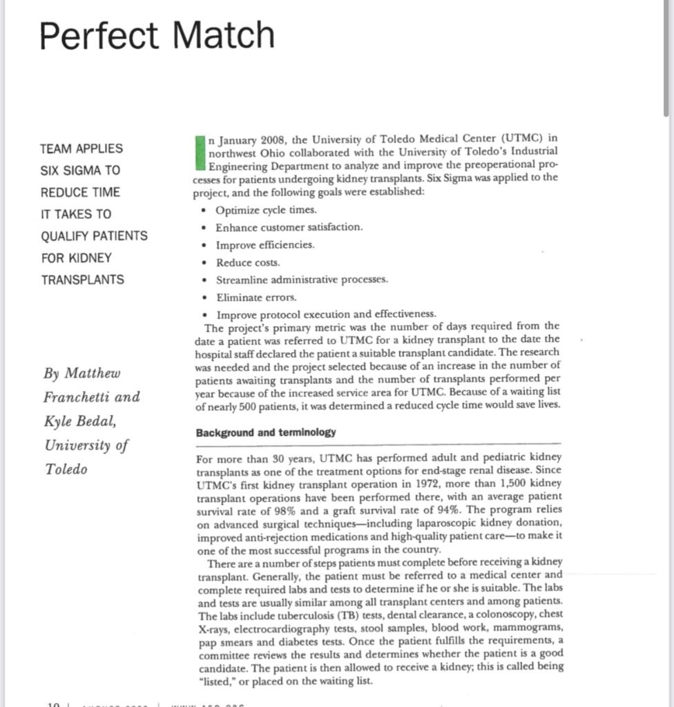  This is a study case in all the photos the SIPOC