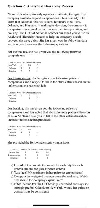  solve the given question using the given excel template. post excel