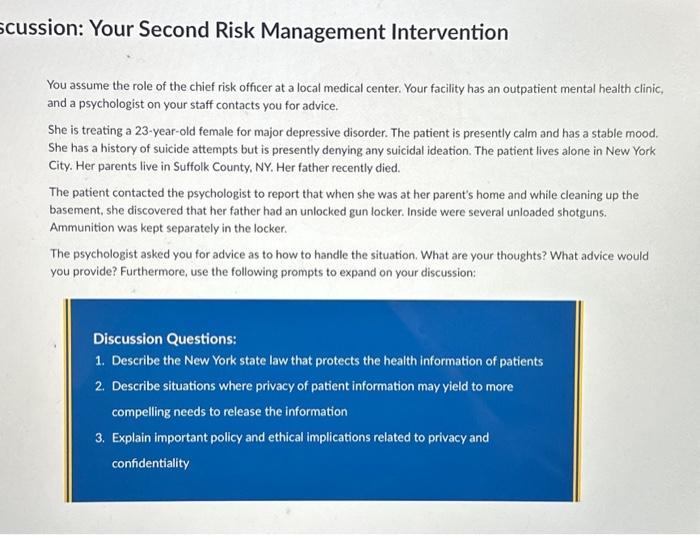 Discuss why you think the point being made is important and relevant