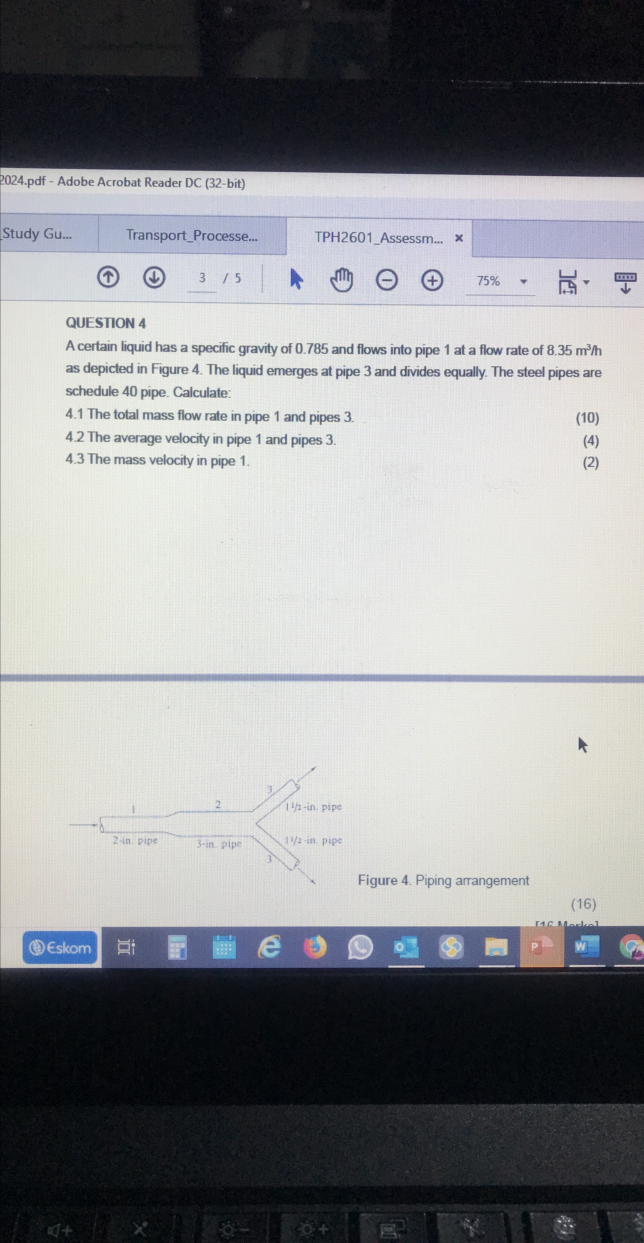 2024.pdf - Adobe Acrobat Reader DC (32-bit) Study Gu... Transport_Processe... 3 /