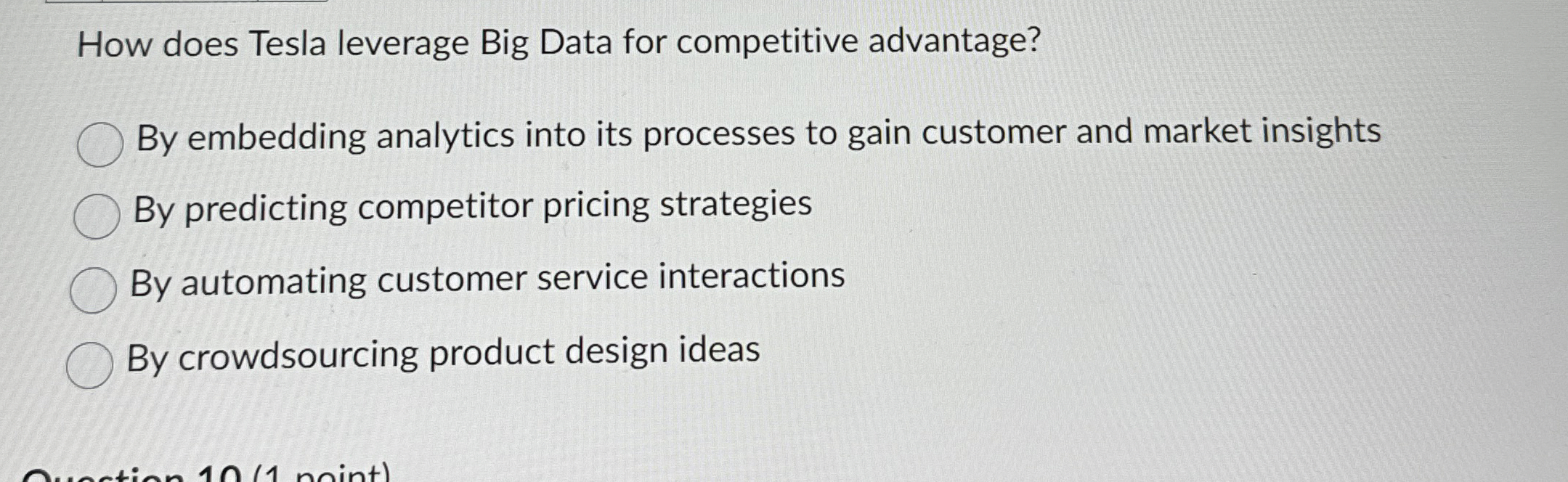  How does Tesla leverage Big Data for competitive advantage? By embedding