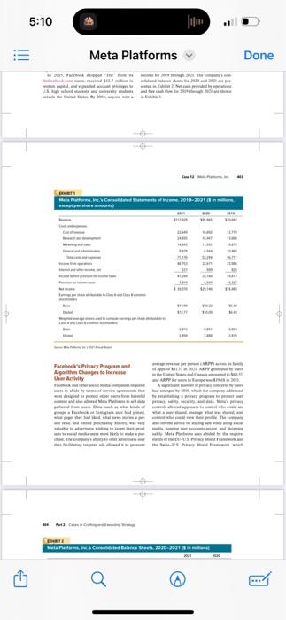 address the needs of all of its stakeholders? Explain. 4. How has