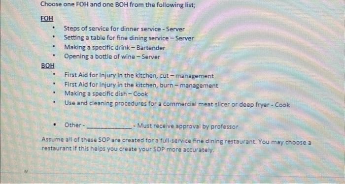 and established in every type of business around the world. These documents