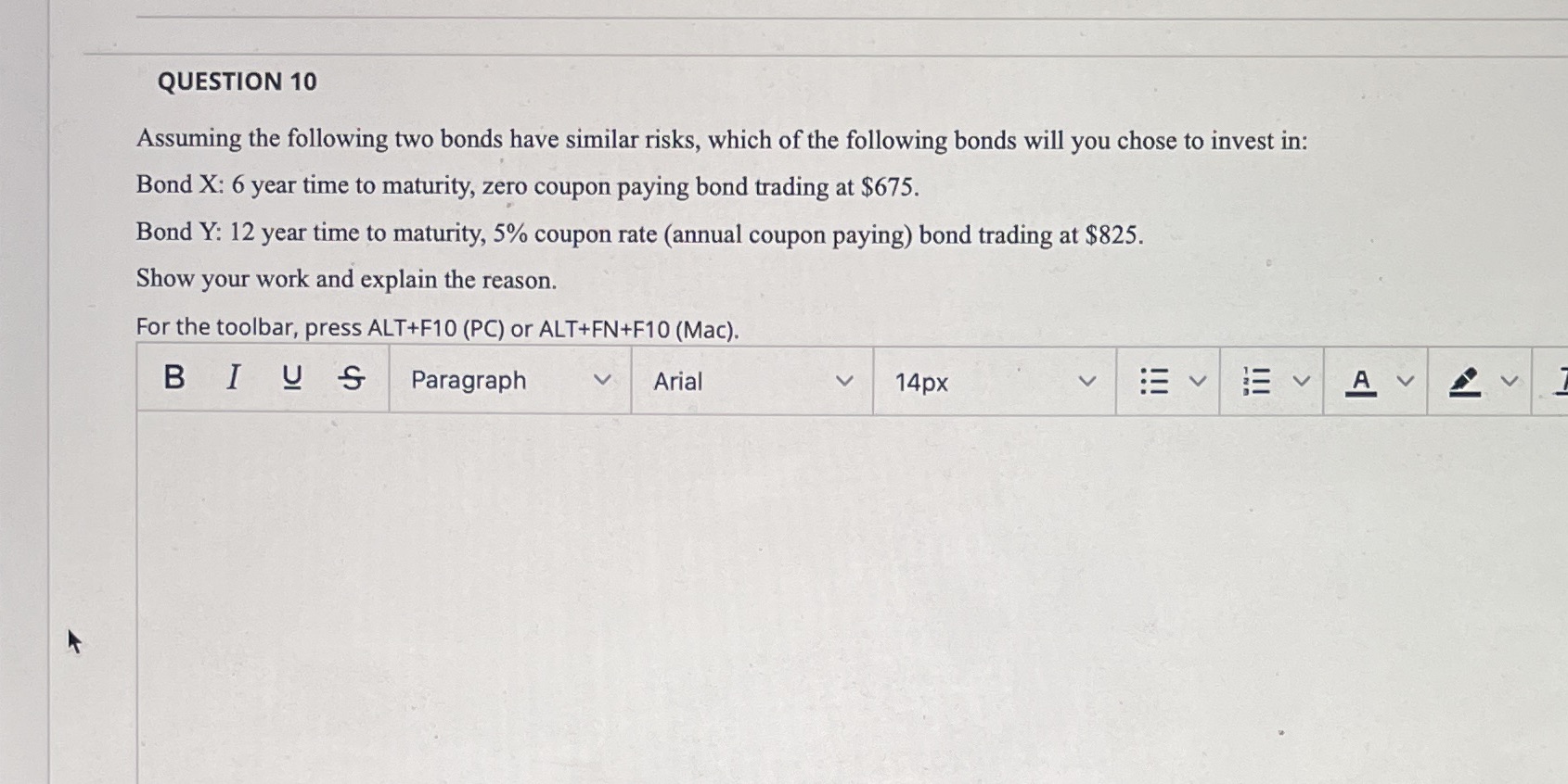 I need help with this question! QUESTION 10 Assuming the following two