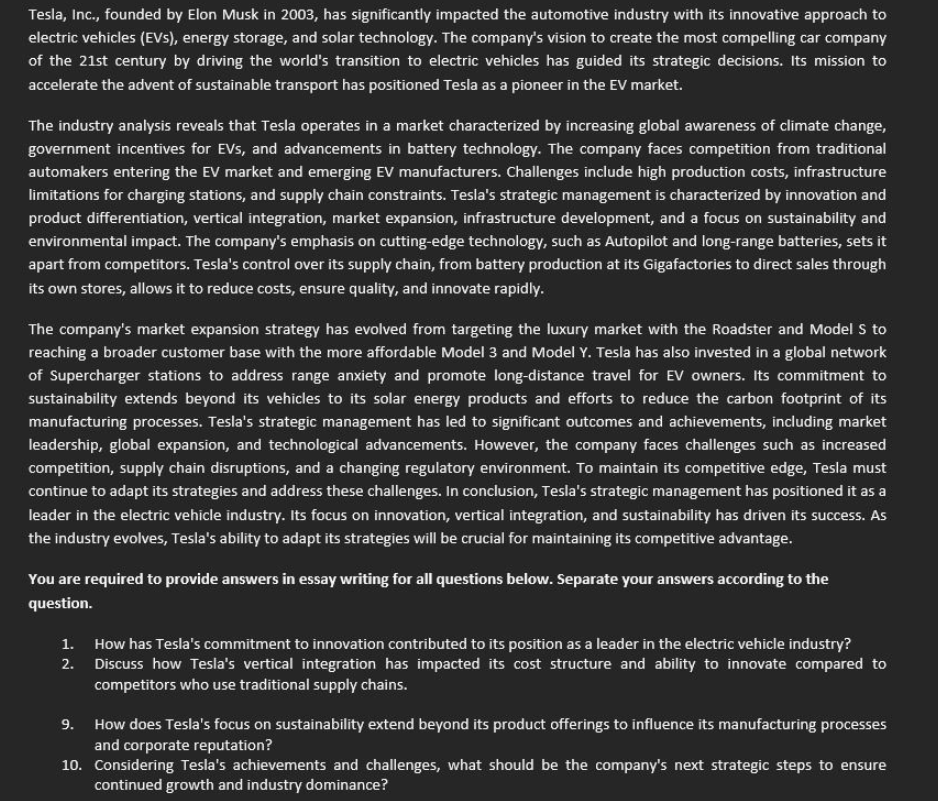  strategic management 