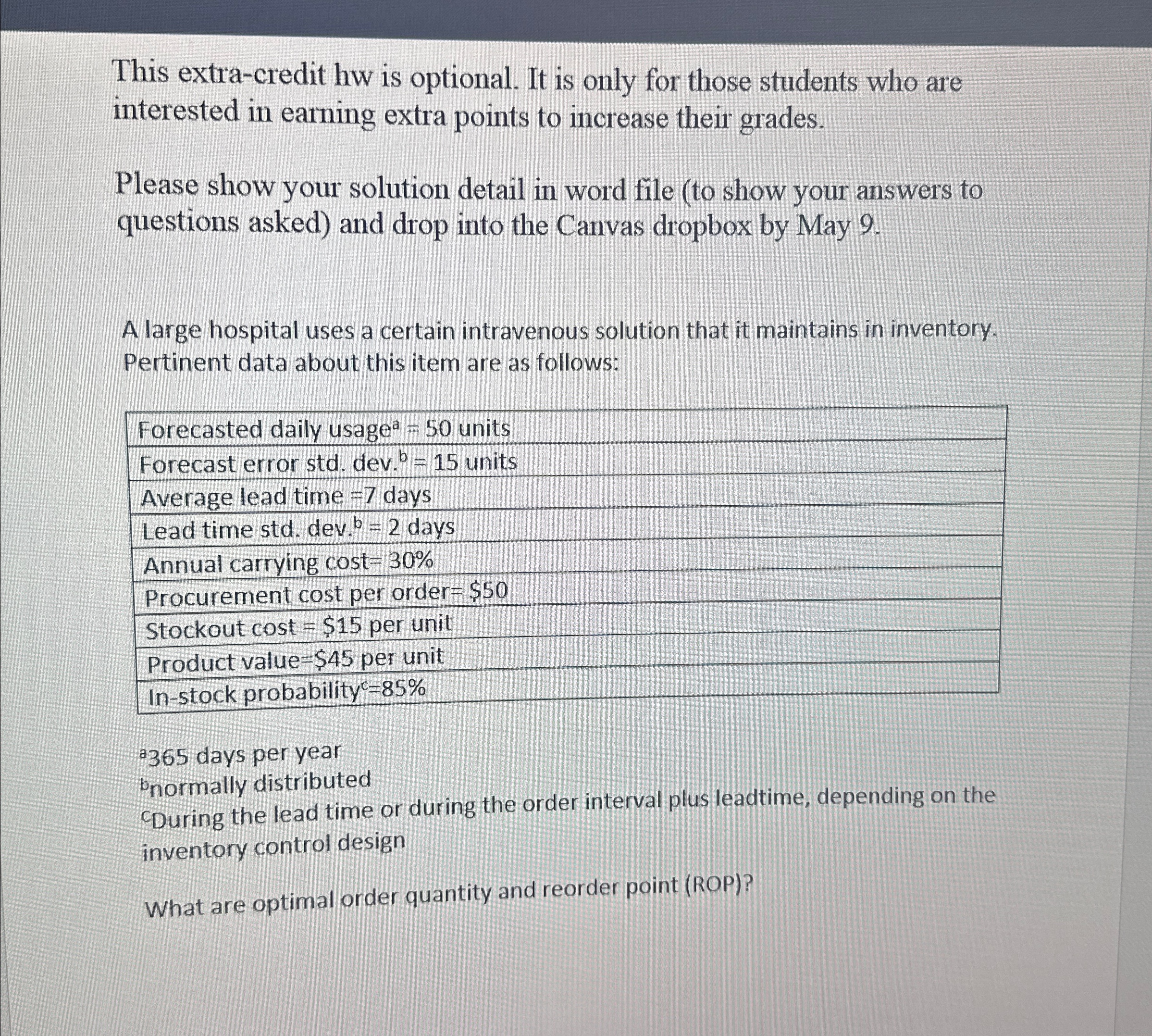  This extra-credit hw is optional. It is only for those students