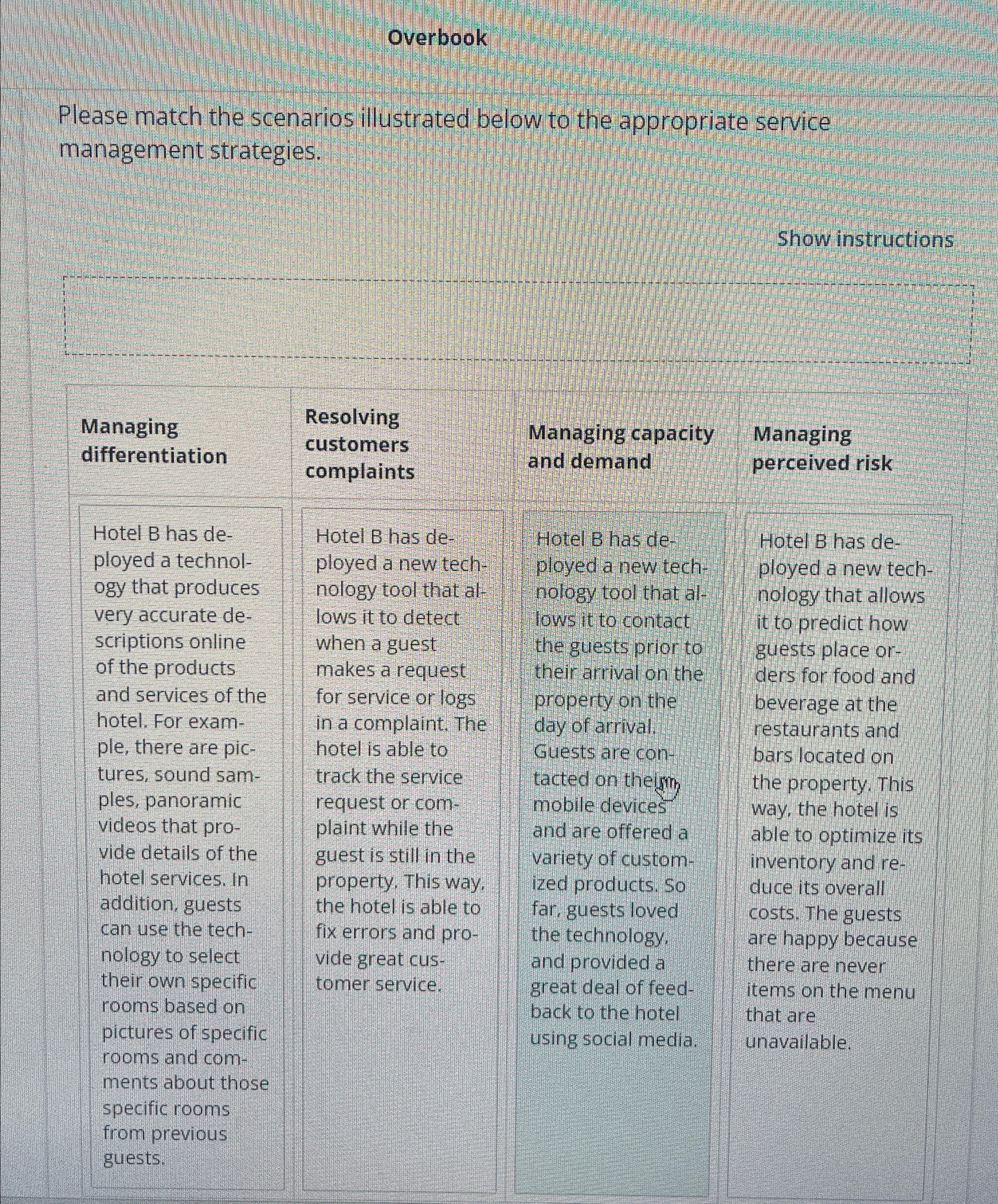  Can I have help matching these correctly please? 