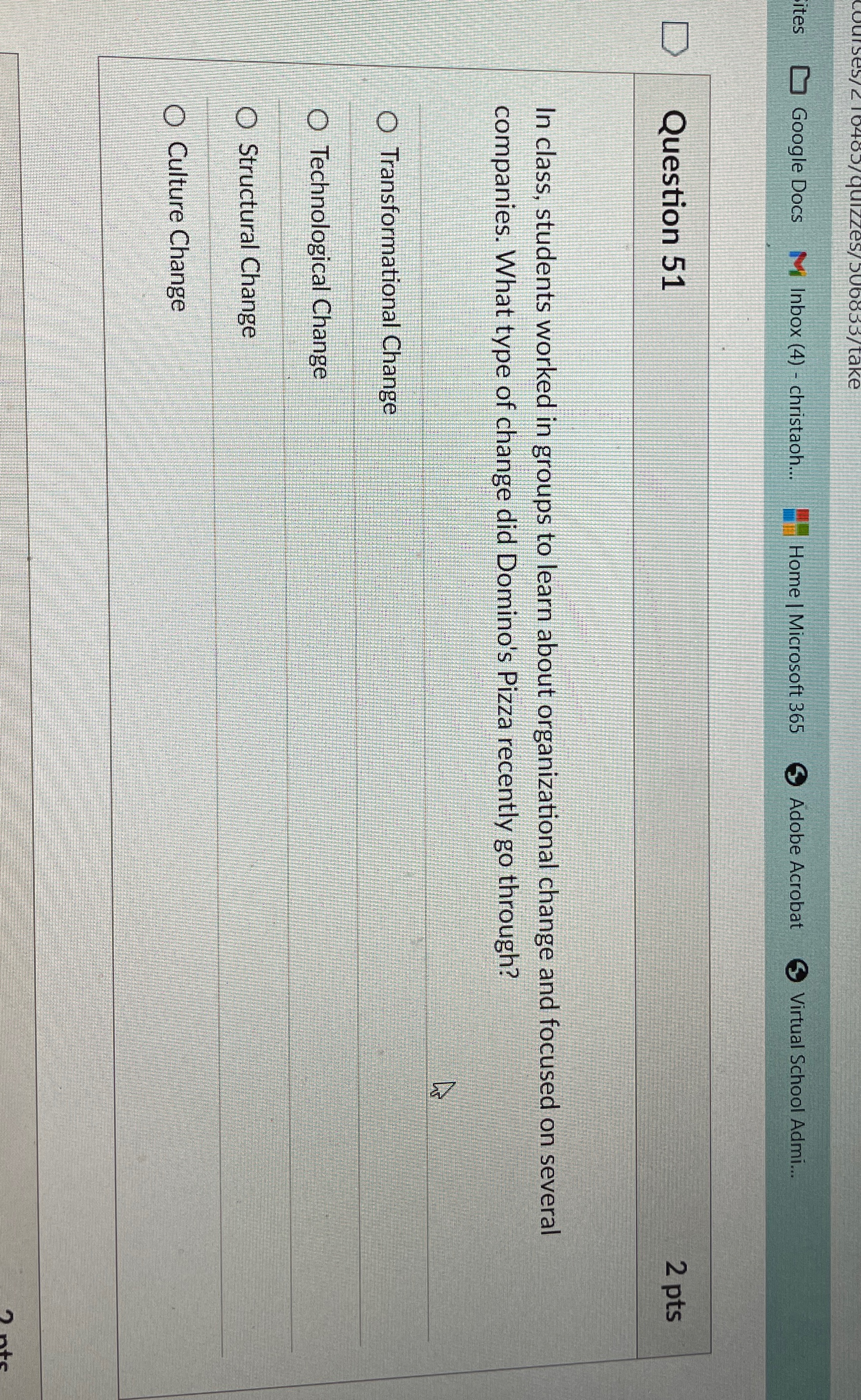  Google Docs Inbox (4)- christaoh... Home | Microsoft 365 Adobe Acrobat