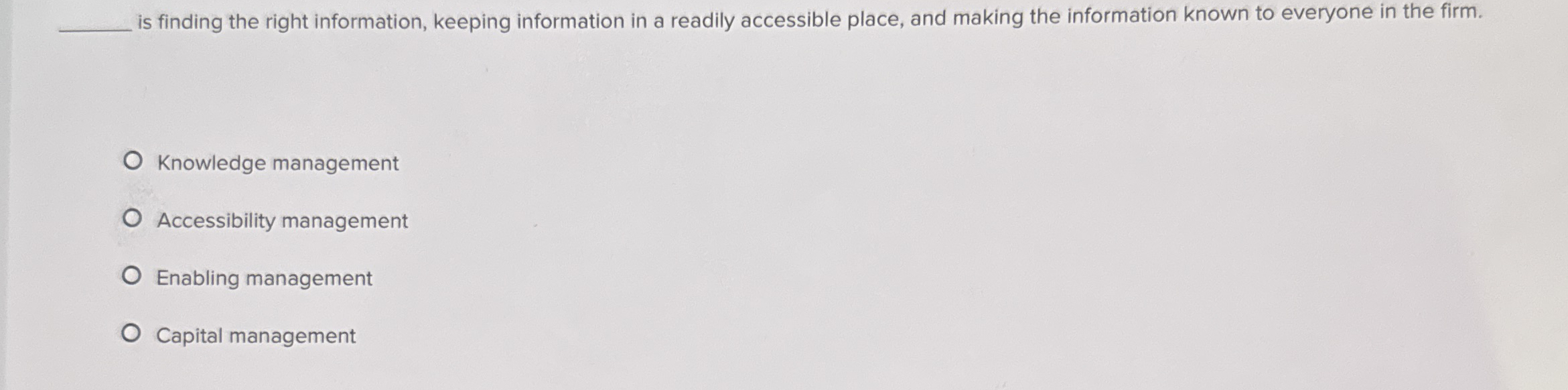  q, is finding the right information, keeping information in a readily