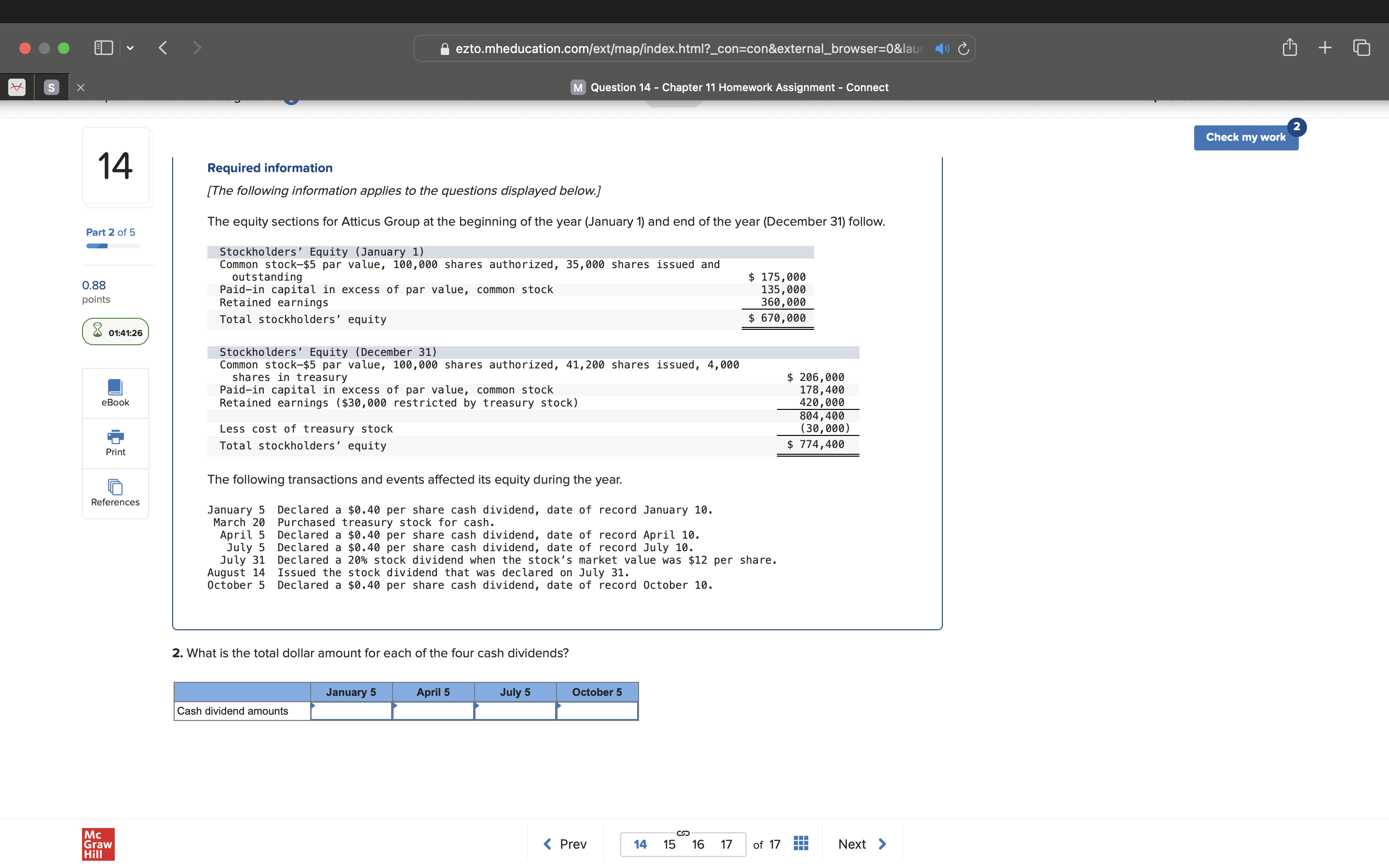 A ezto.mheducation.com/ext/map/index.html?_con=con&external_browser=0&laur ) C ch + S M Question 17 -