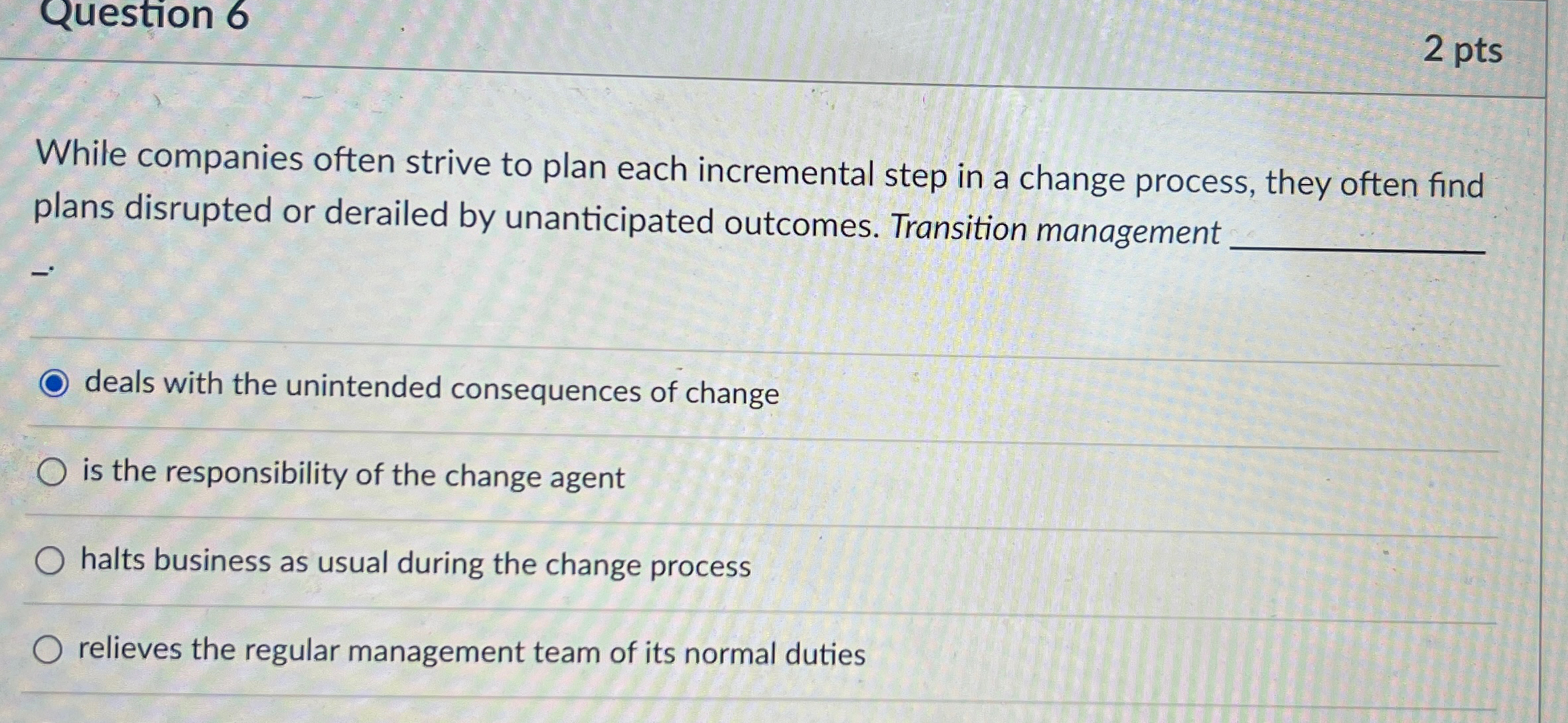  While companies often strive to plan each incremental step in a