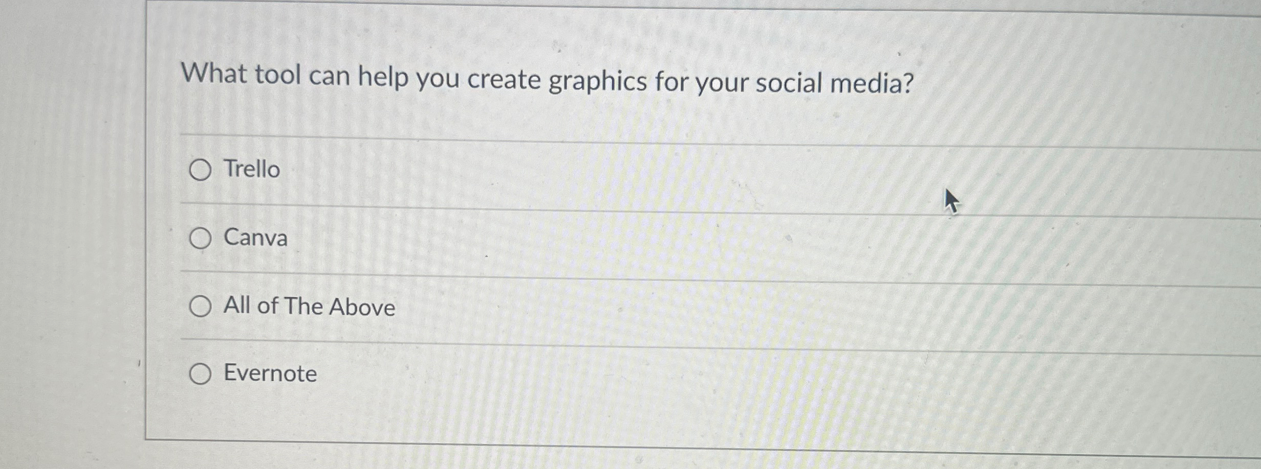  What tool can help you create graphics for your social media?
