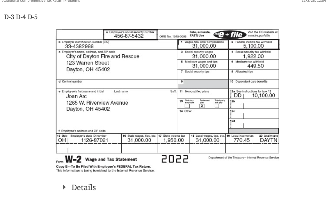 Form 2441 Schedule 3 Form 4562 Schedule A Schedule 8812 Schedule B