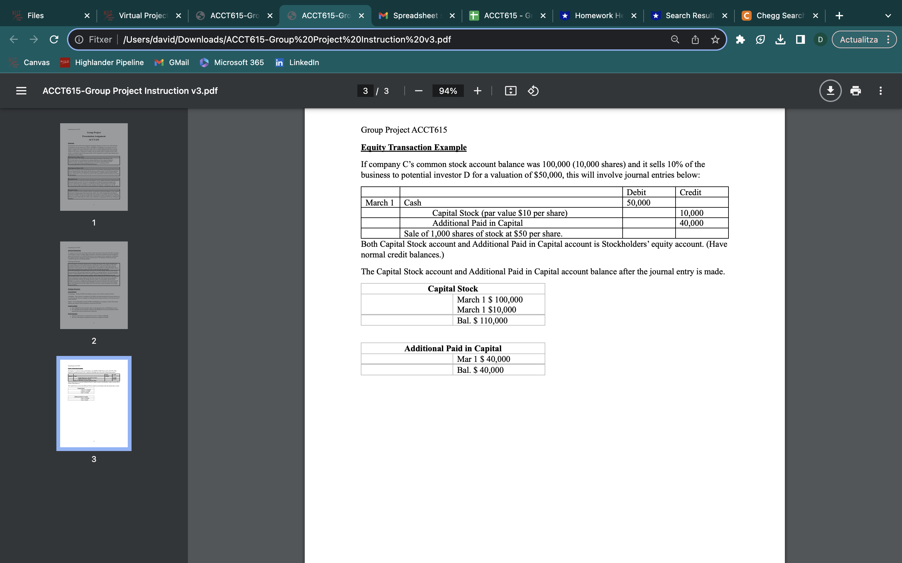 94% + Grump Project Group Project ACCT615 Group Project Presentation Assignment 1