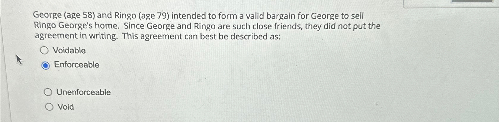  George (age 58) and Ringo (age 79) intended to form a
