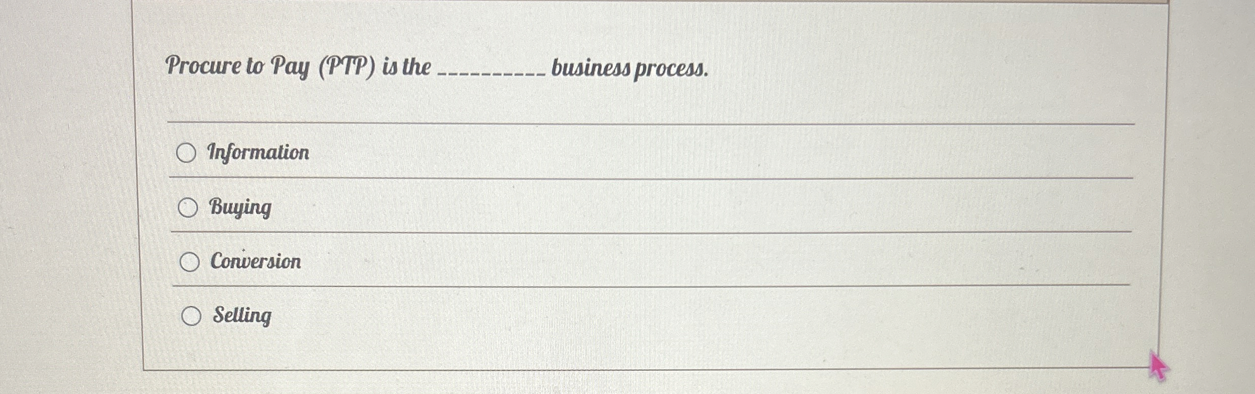  Question 3 1 pts How do you classify carbon emissions from