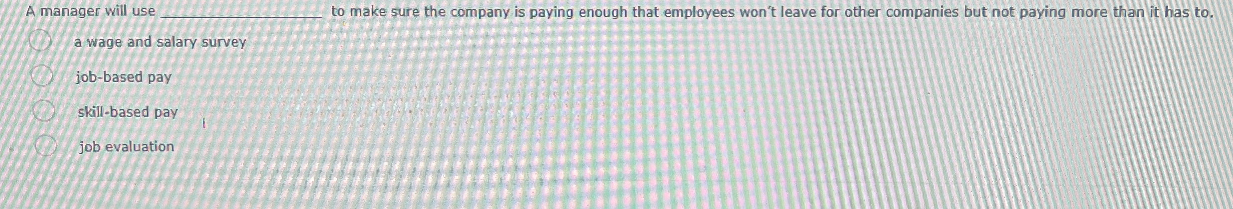  A manager will use q, to make sure the company is