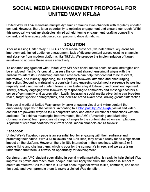  The Task Throughout MCOM14, weve talked about what makes for effective