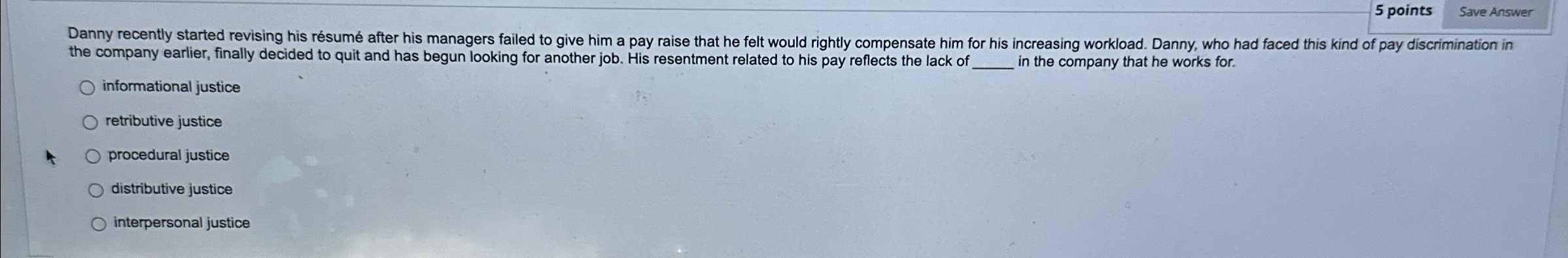  5 points Danny recently started revising his rsum after his managers