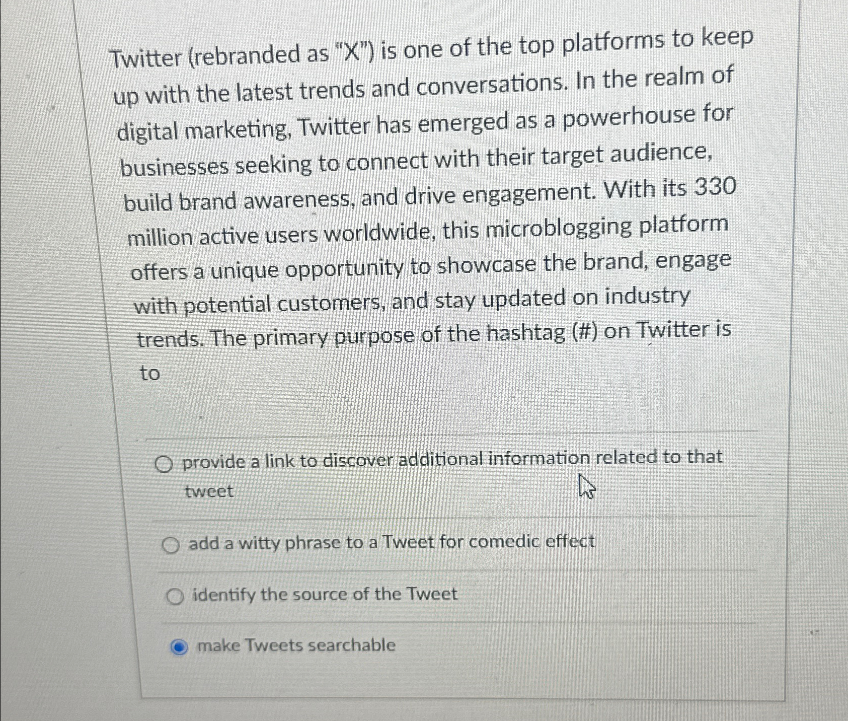  Twitter (rebranded as "x") is one of the top platforms to