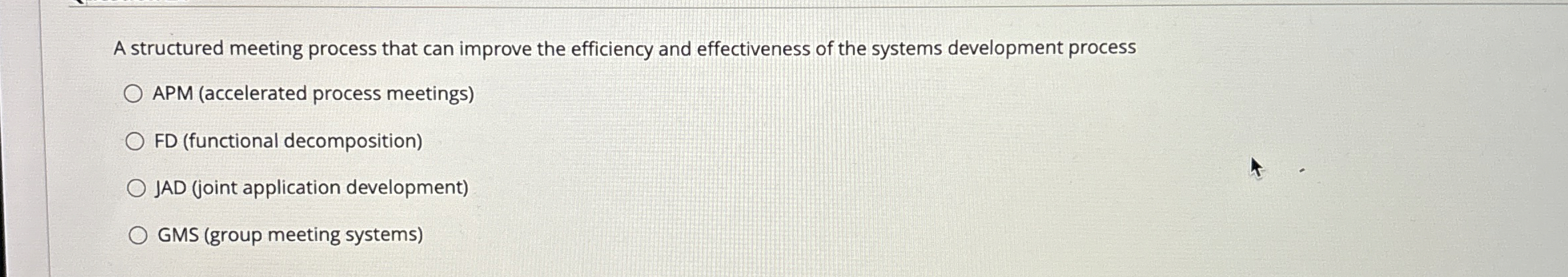  A structured meeting process that can improve the efficiency and effectiveness