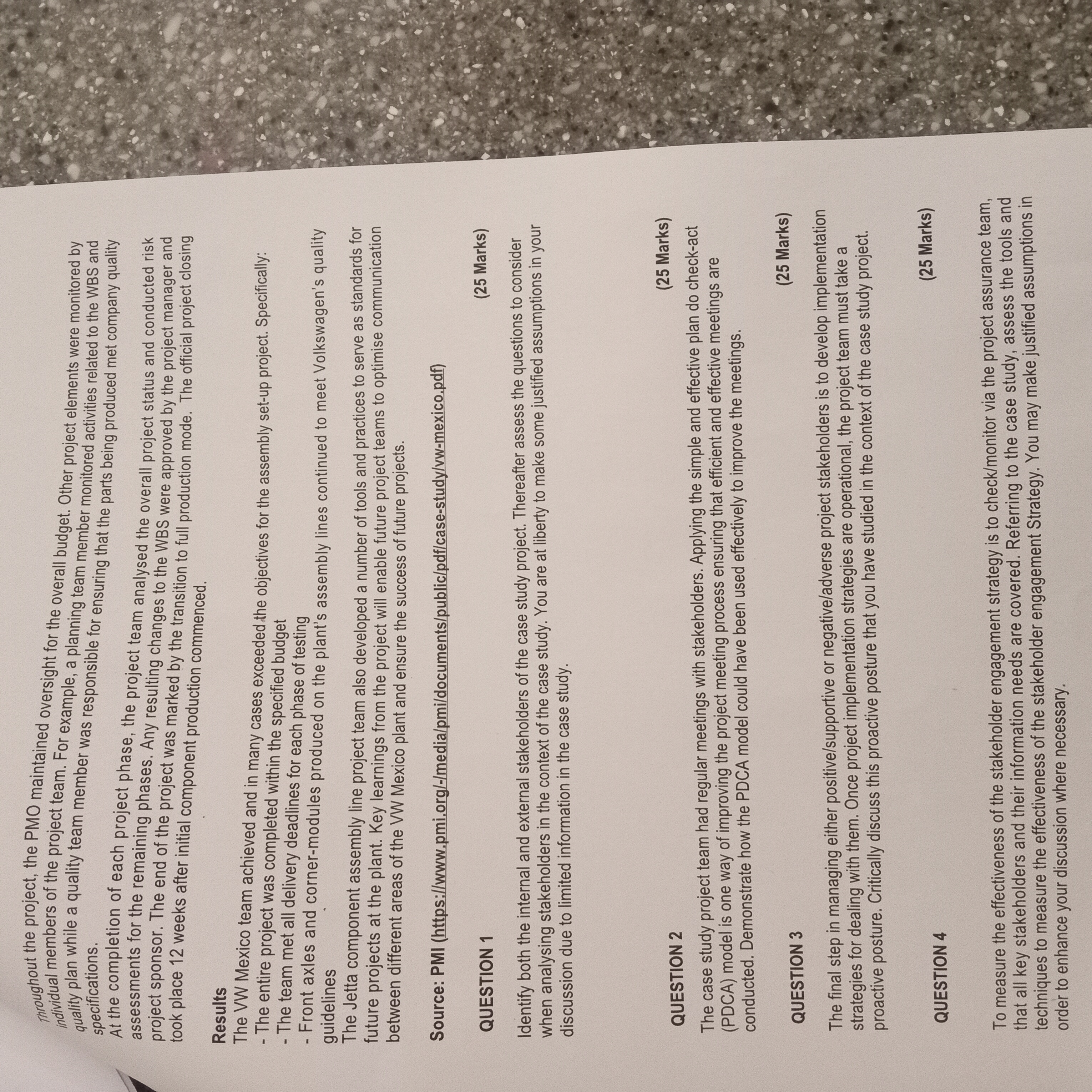  Throughout the project, the PMO maintained oversight for the overall budget.