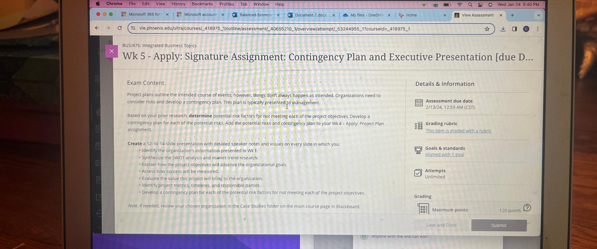  Contingency plan and executive presentation on netflix 