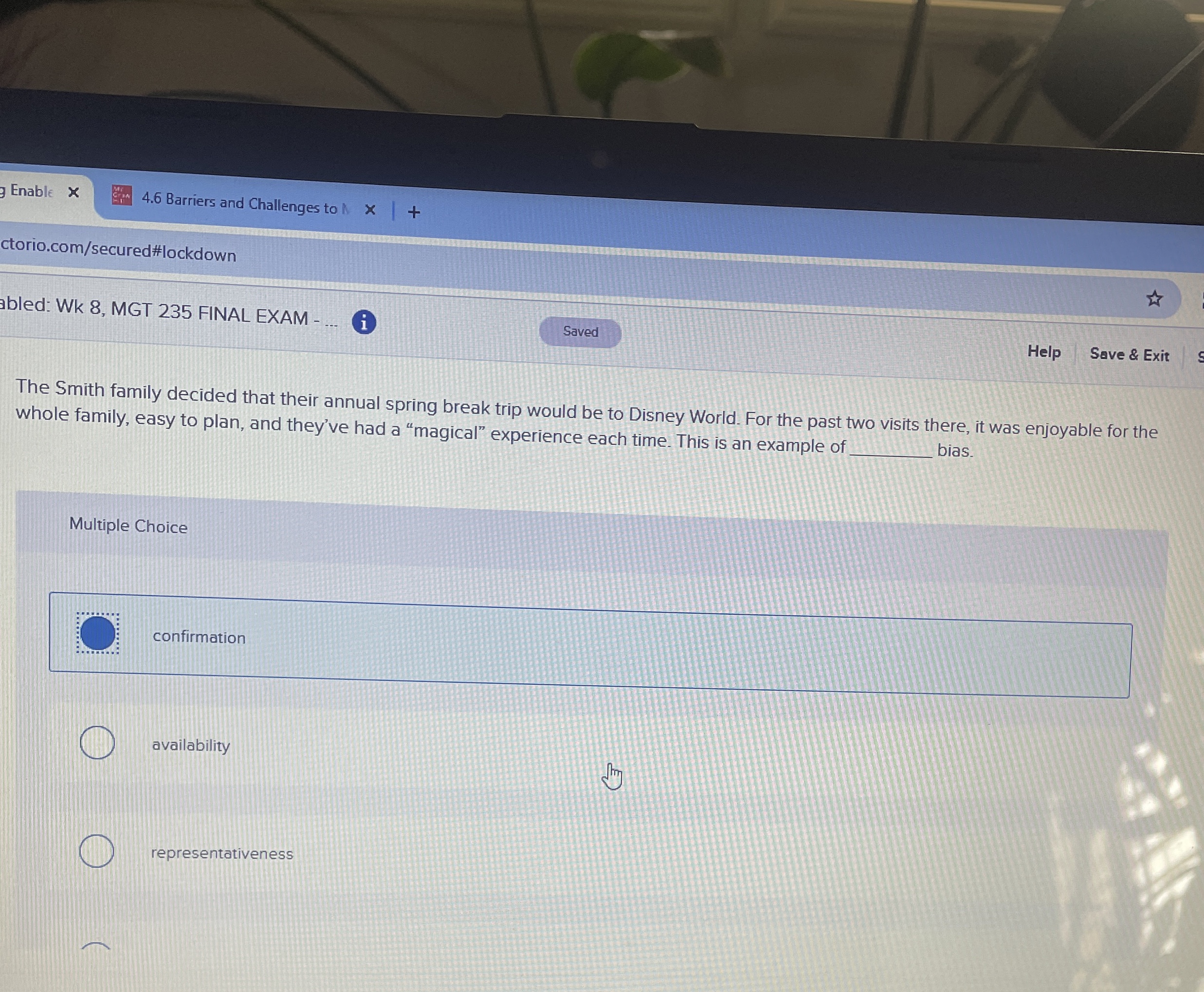  9 Enable 4.6 Barriers and Challenges to 1 ctorio.com/secured#lockdown abled: Wk