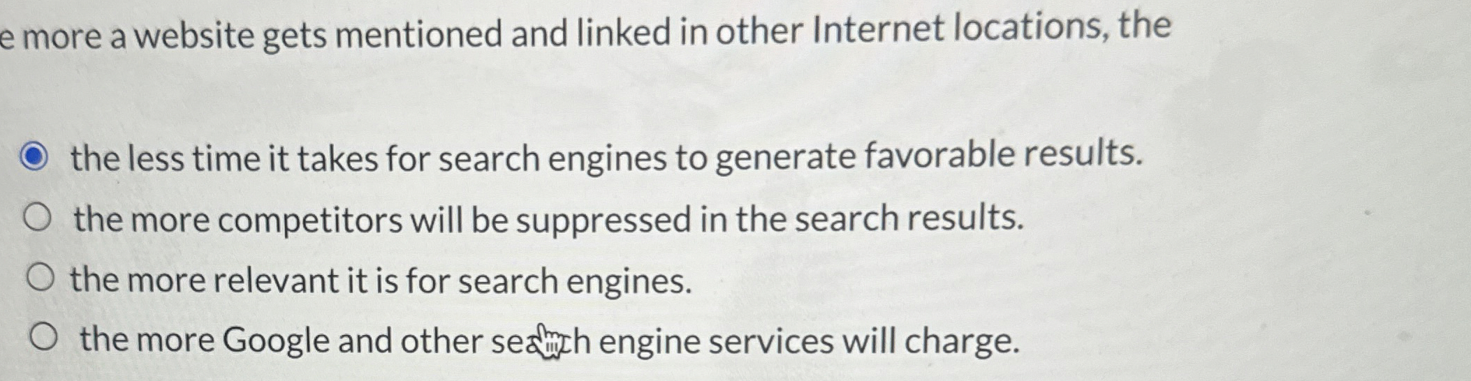  e more a website gets mentioned and linked in other Internet