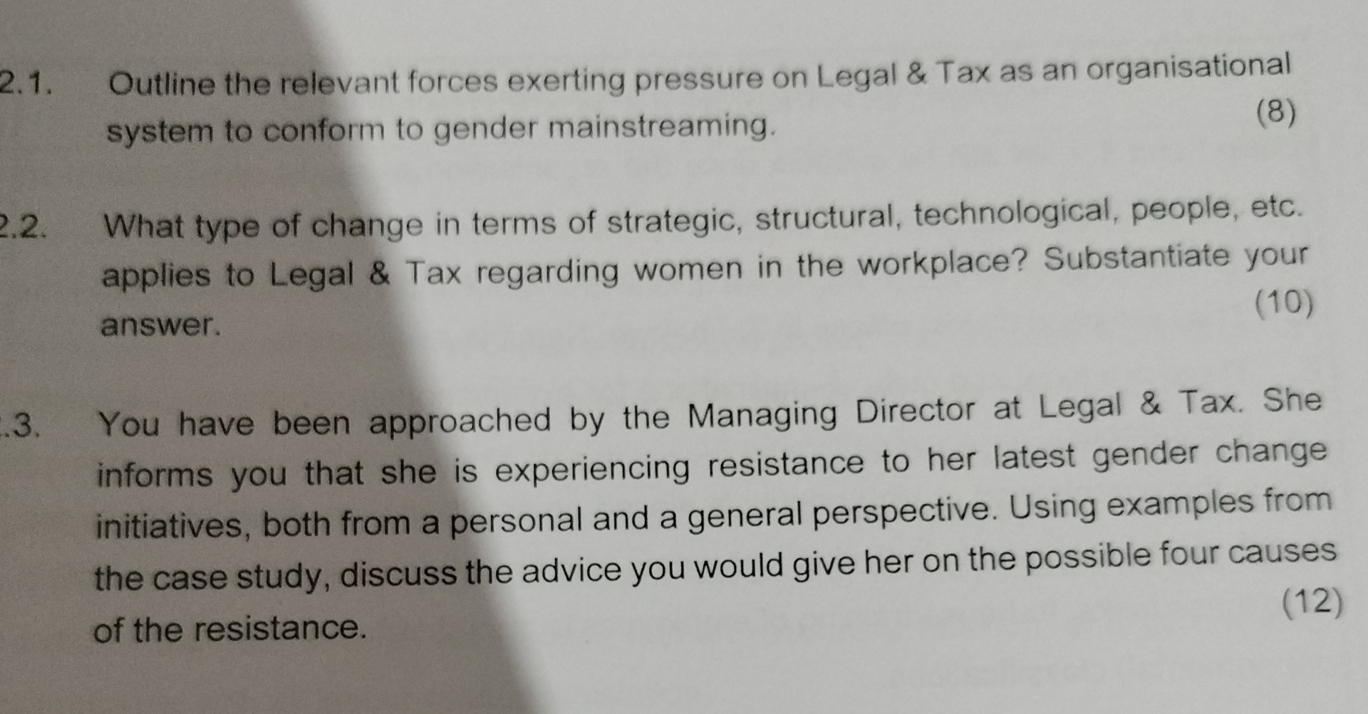  CASE STUDY: GENDER MAINSTREAMING NEEDS FAST-TRACKING" According to Unesco, Gender Mainstreaming