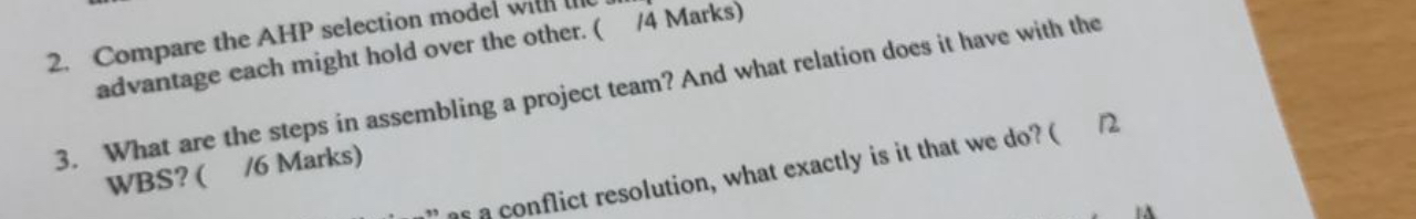  What are the steps in assembling a project team? And what