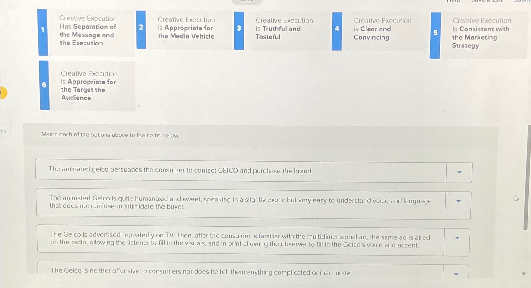  1 Creative Execution Has Separation of the Message and the Execution