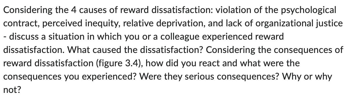  Please answer NO AI/NO CHATGPT! Thank you Considering the 4 causes