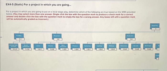  EX4.5 (Static) For a project in which you are going... For