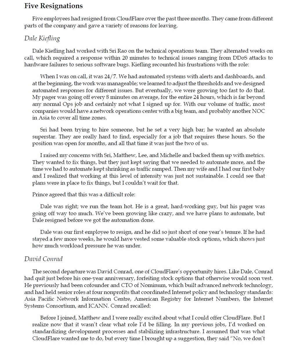  PLEASE HELP WITH THIS; "Which of the first four resignations discussed