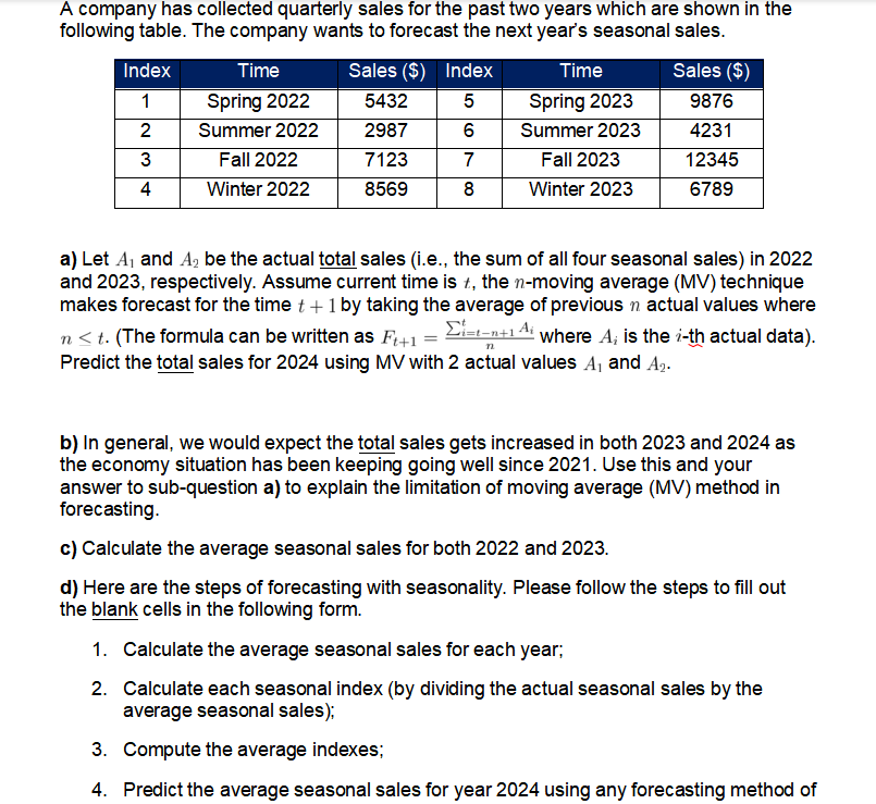  (Note, you have already done the step 1) by answering sub-question