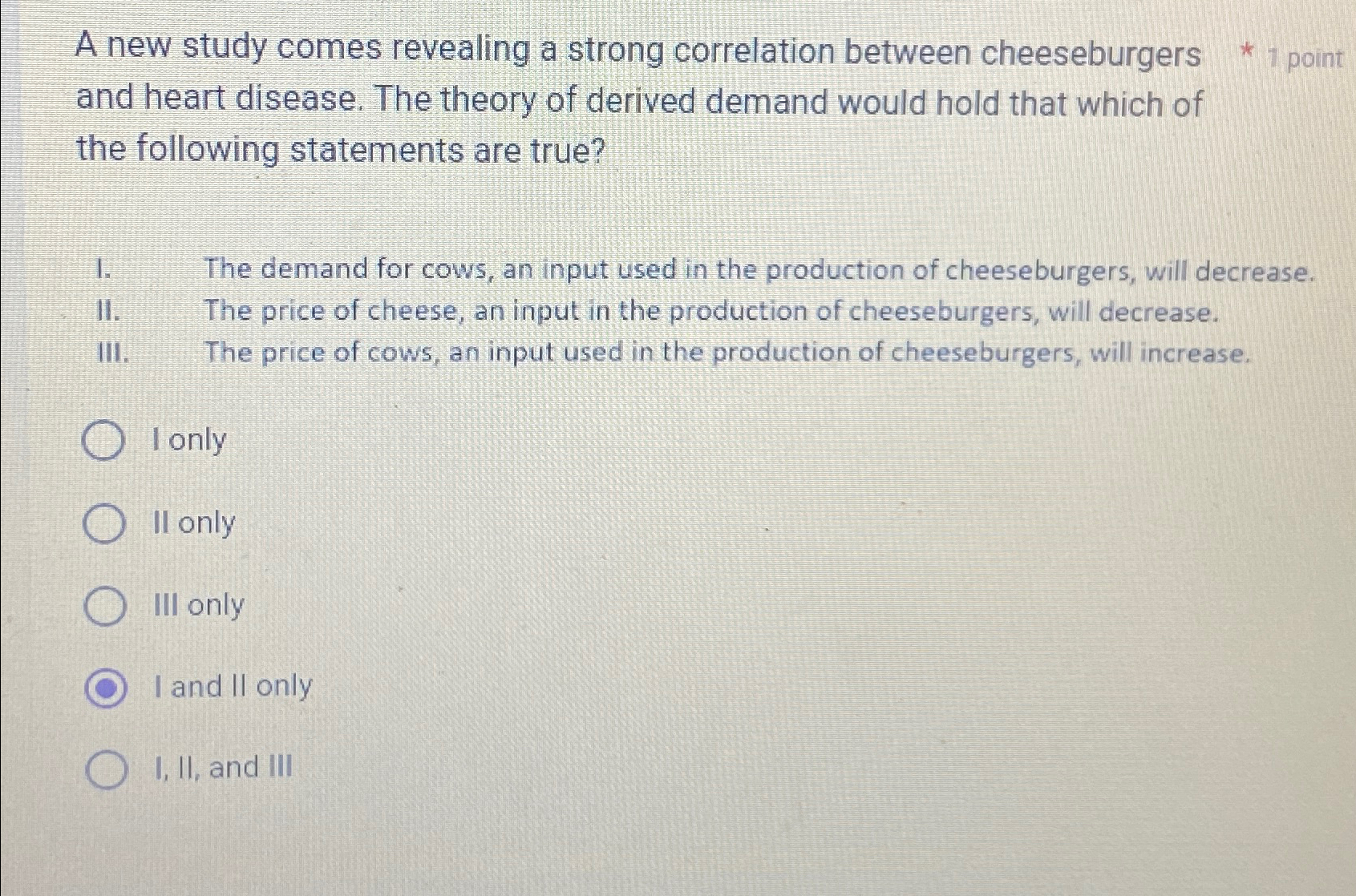  A new study comes revealing a strong correlation between cheeseburgers and