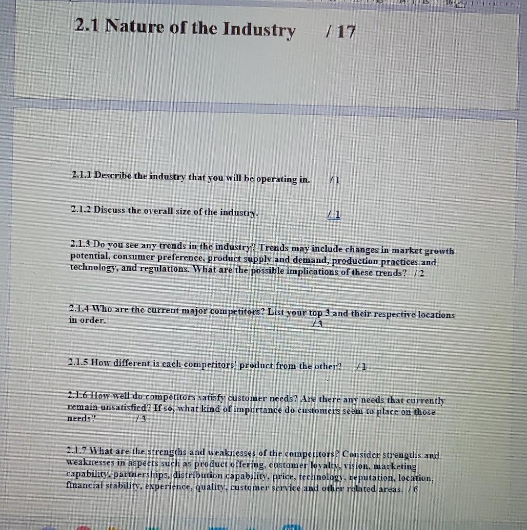 Your submission is to be in proper sentences, not one or two