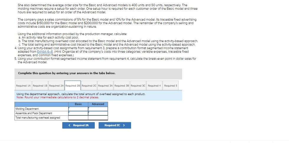 the segmented income statement shown below for the most recent year the