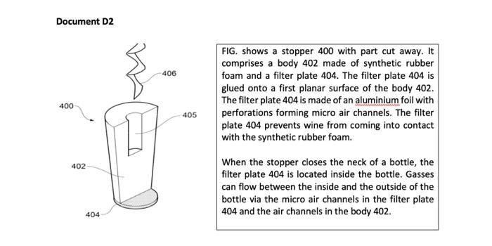 definitions of the "clarity, unity and sufficiency"? CASE: BOTTLE STOPPERS Client Letter