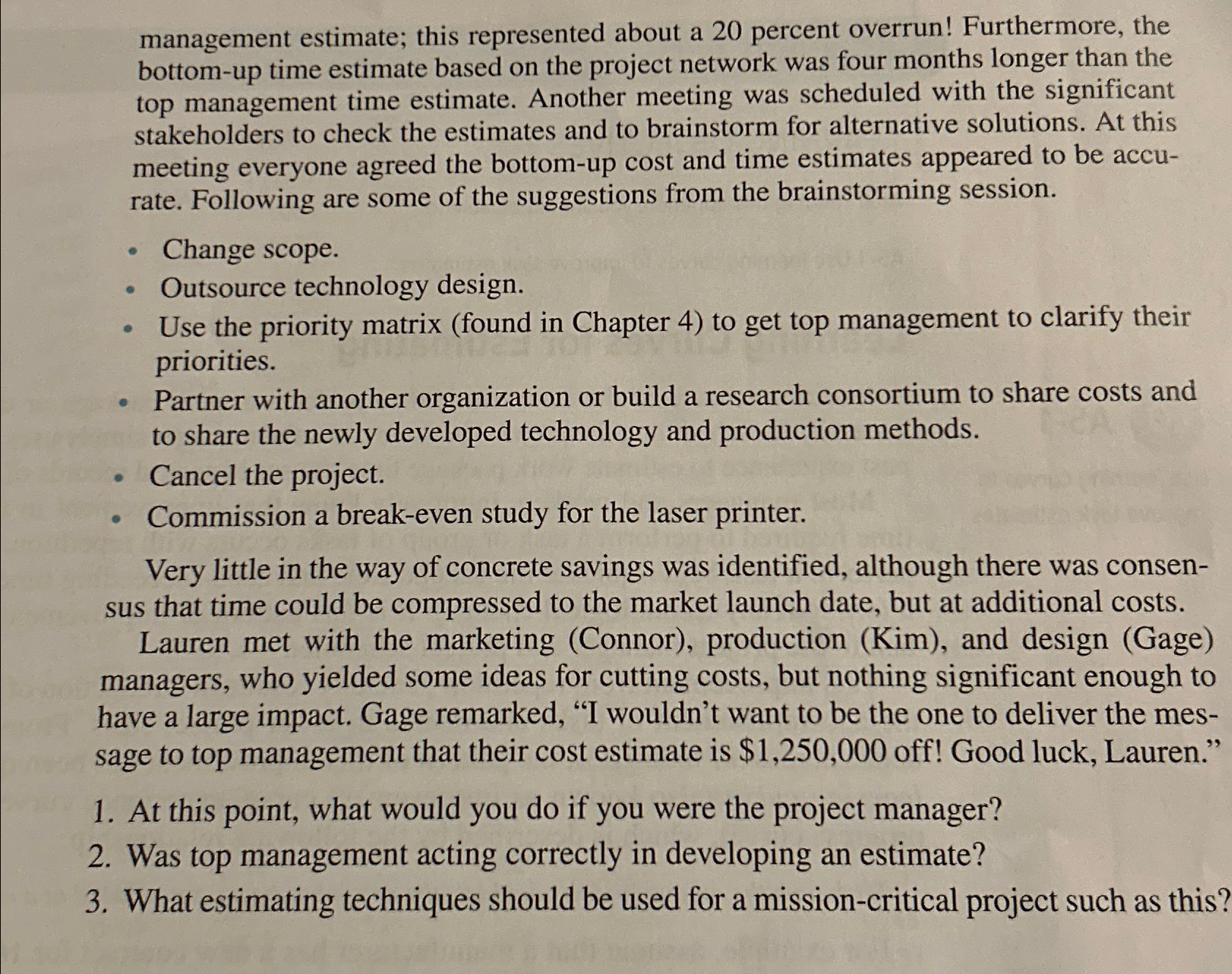  Sharp Printing, AG Three years ago the Sharp Printing (SP) strategic