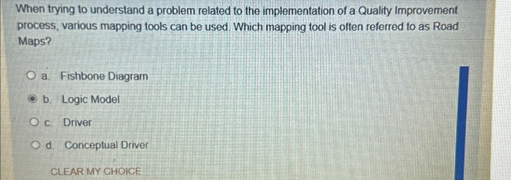  When trying to understand a problem related to the implementation of