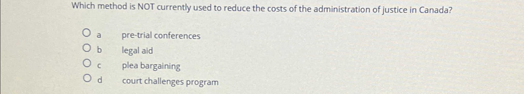  Which method is NOT currently used to reduce the costs of