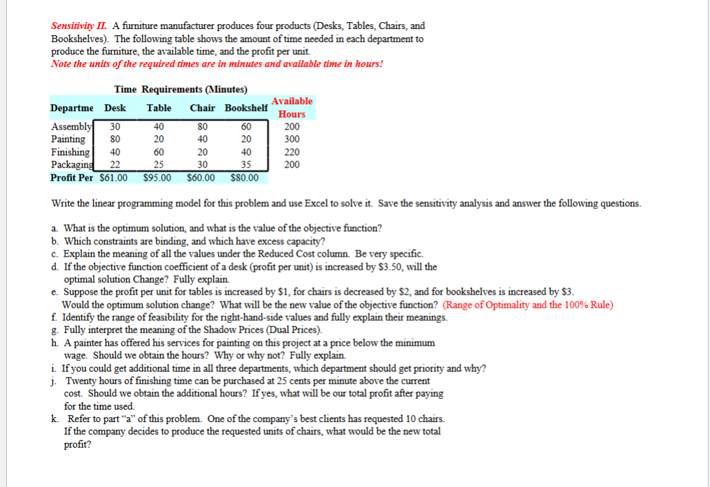Can I please have the short answer from question e to question