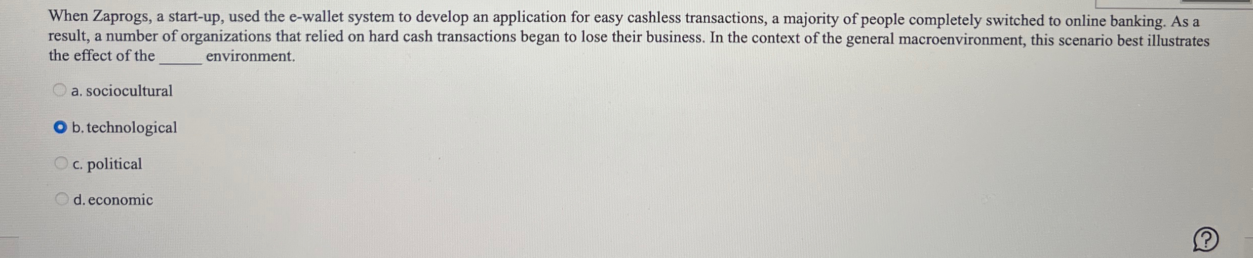  When Zaprogs, a start-up, used the e-wallet system to develop an