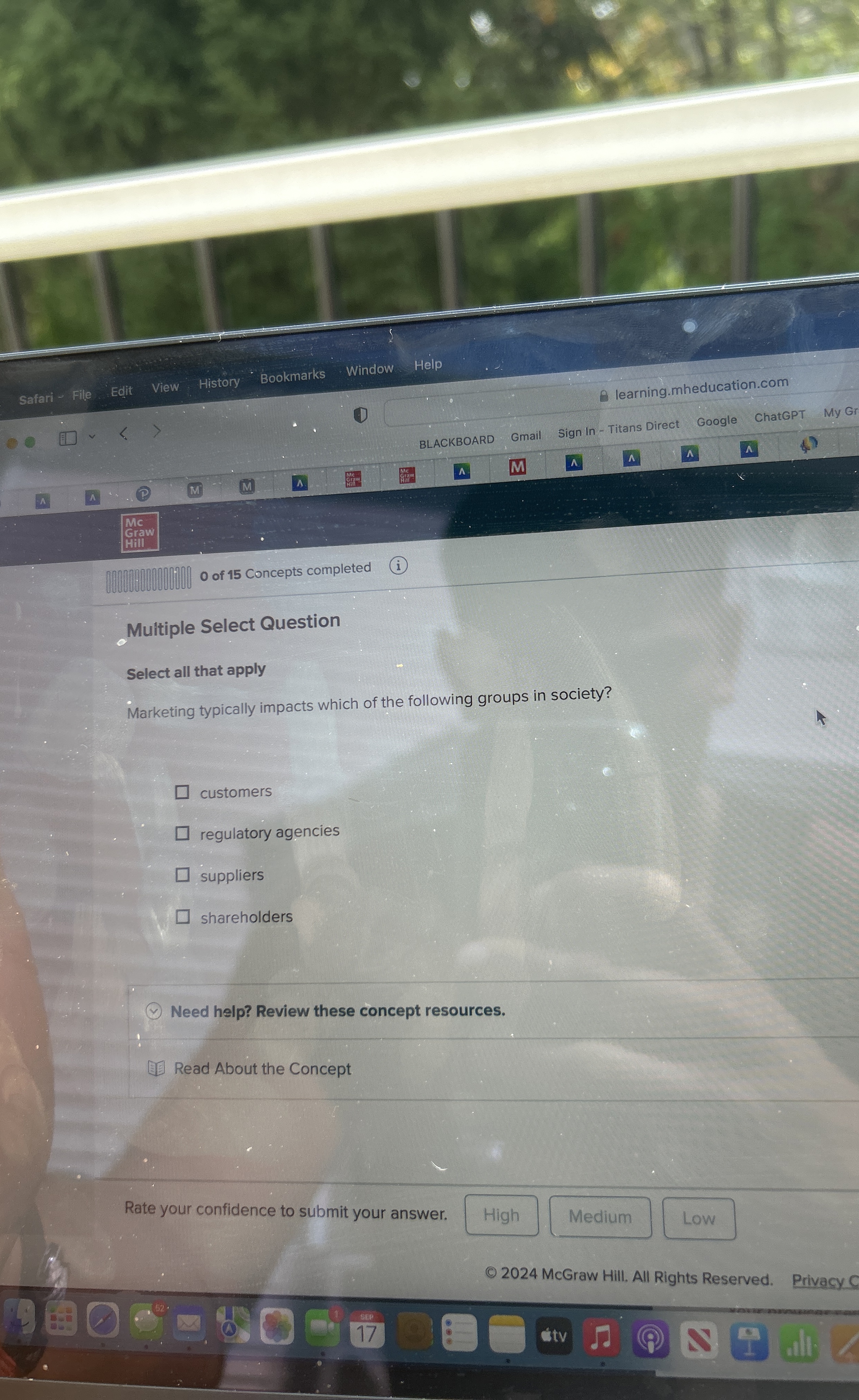  Multiple Select Question Select all that apply Marketing typically impacts which