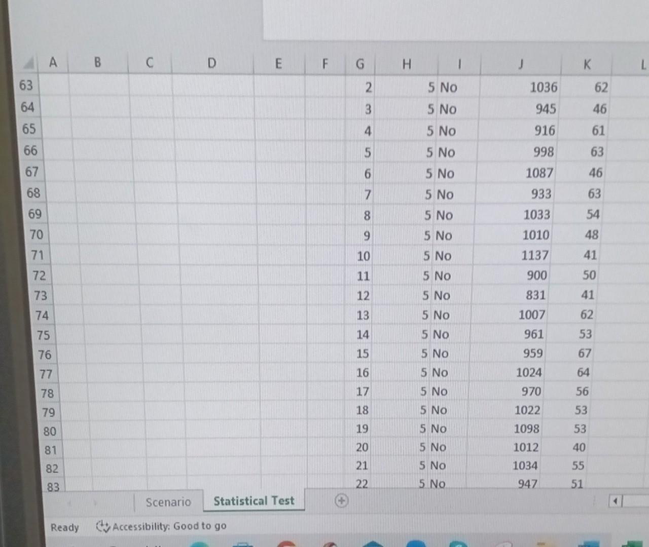 I need to use and solve for in excel. for example, n,
