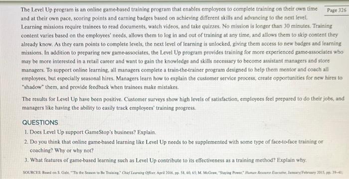 words Learning through Gaming at GameStop GameStop, a retailer of new and